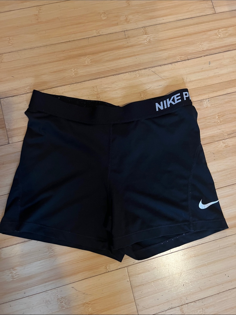 Nike PRO Black Women's Spandex Biker Shorts